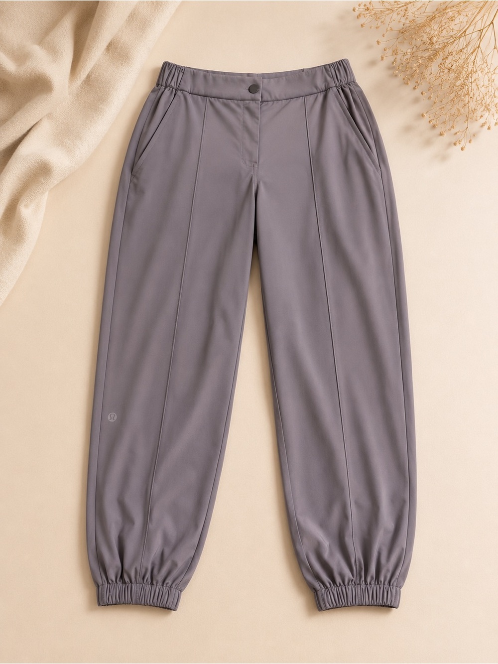 lululemon athletica Gray Relaxed Seam-Front Joggers